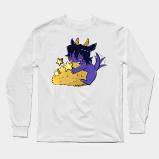 Dragon protect gold Long Sleeve T-Shirt